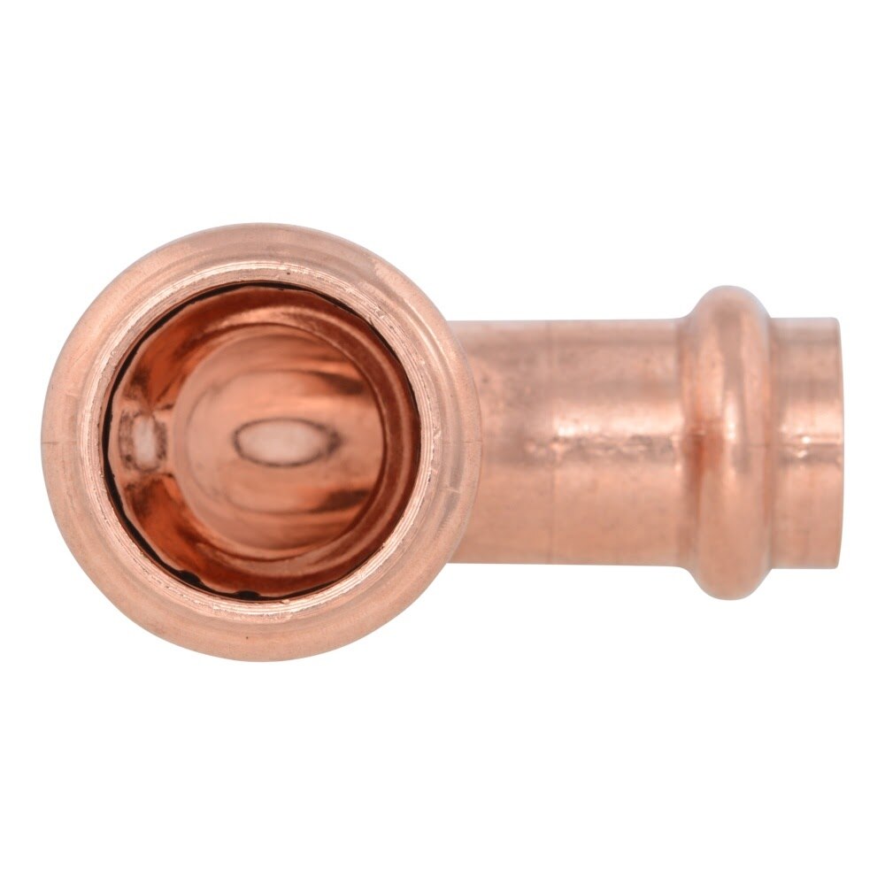 SharkBite UPR274X5 3/4 in. x 1/2 in. Copper Press Reducing 90 Degree Elbow Fitting (5 Pack) - 2