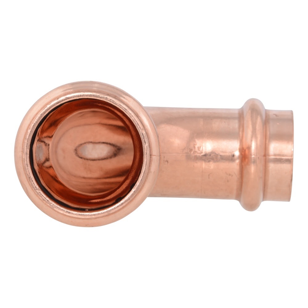 SharkBite UPR278X5 1 in. x 3/4 in. Copper Press Reducing 90 Degree Elbow (5 Pack) - 2