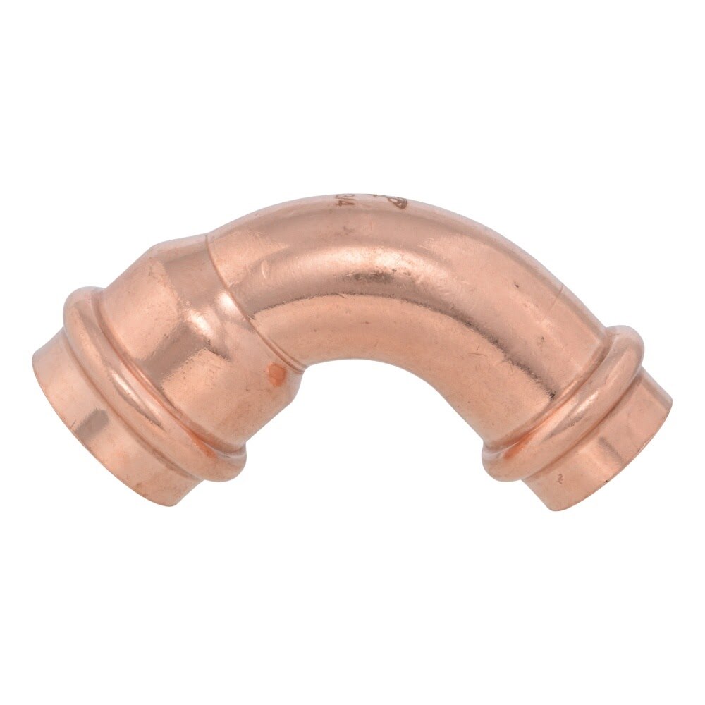 SharkBite UPR278X5 1 in. x 3/4 in. Copper Press Reducing 90 Degree Elbow (5 Pack) - 3