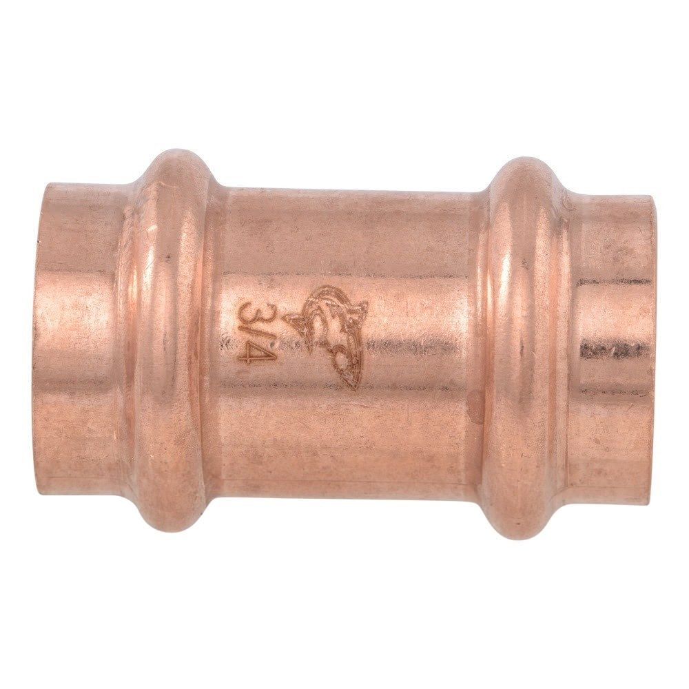 SharkBite UPR3016X5 3/4 in. Copper Press Repair Coupling No Stop for Copper Pipe Repair (5 Pack) - 3