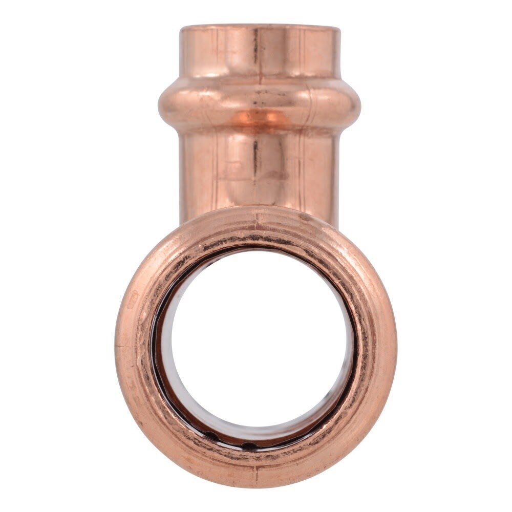 SharkBite UPR412X5 3/4 in. x 3/4 in. x 1/2 in. Copper Press Reducing Tee (5 Pack) - 2