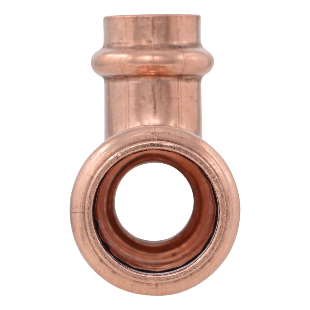 SharkBite UPR454X5 3/4 in. x 1/2 in. x 1/2 in. Copper Press Reducing Tee (5 Pack) - 2