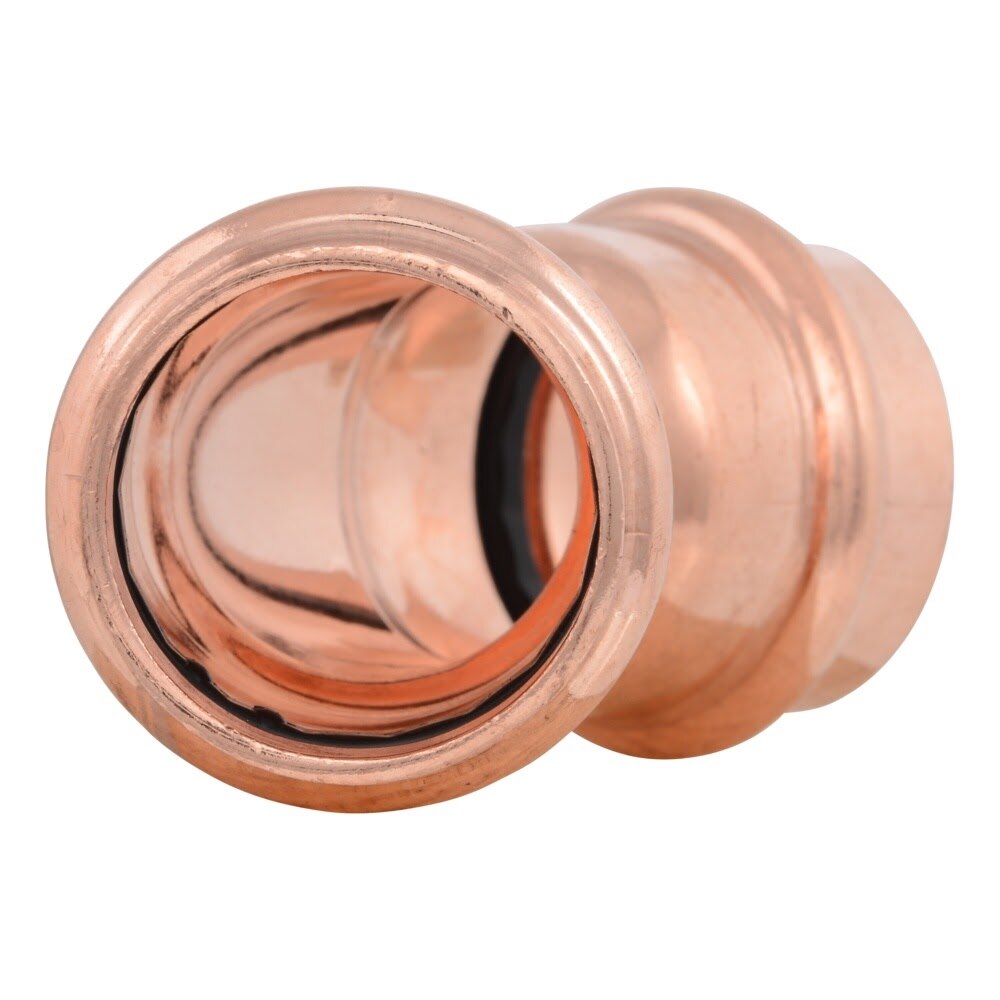 SharkBite UPR660X5 1 in Copper Press 45 Degree Elbow for Plumbing Systems (5 Pack) - 2