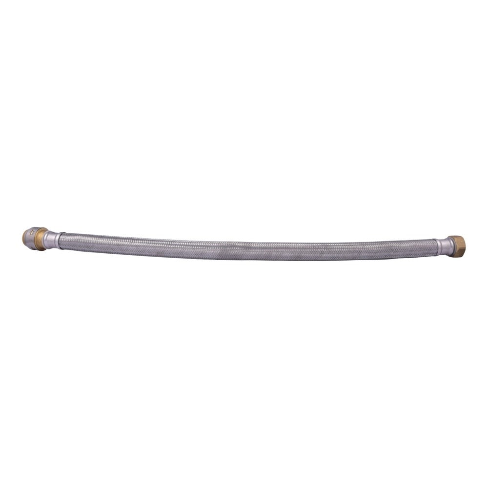 SharkBite UR3088FX24 3/4 in. Push-to-Connect x 3/4 in. FIP x 24 in. Braided Water Heater Connector - 2