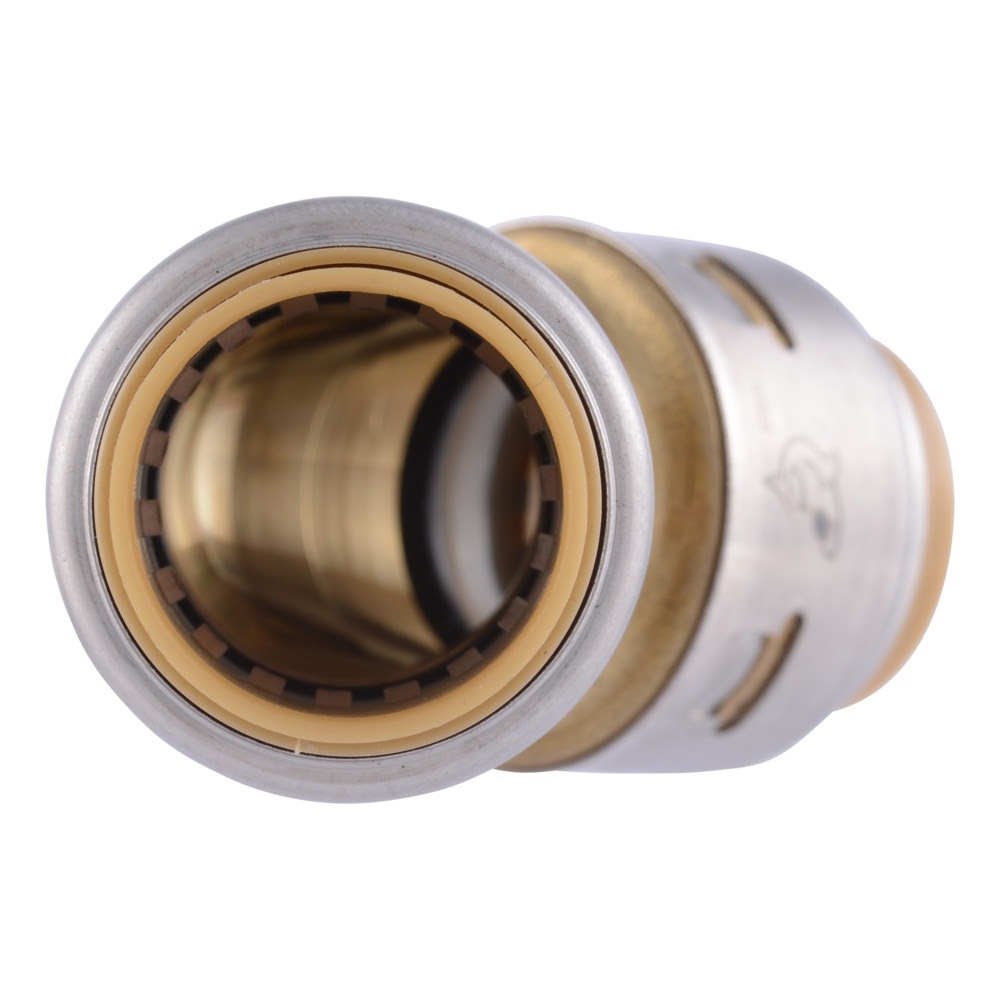 SharkBite UR656A 3/4 in. x 3/4 in. Max Push-to-Connect Brass 45 Degree Elbow Fitting - 3