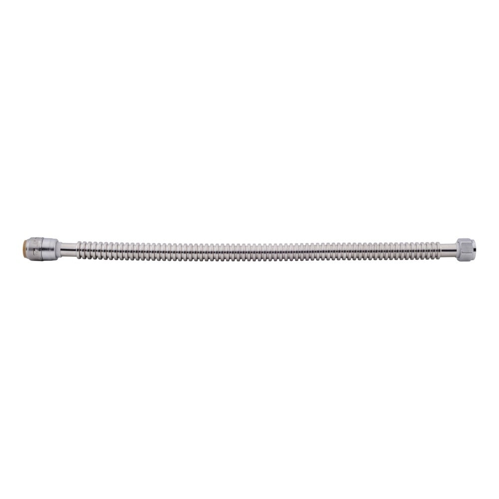 SharkBite URSS3086FX24 3/4 in. x 1 in. FIP x 24 in. Stainless Steel Corrugated Water Softener Connector - 2