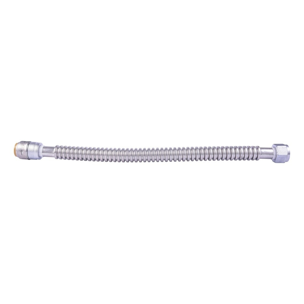 SharkBite URSS3088FX18 3/4 in. x 3/4 in. FIP x 18 in. Stainless Steel Corrugated Water Heater Connector - 2