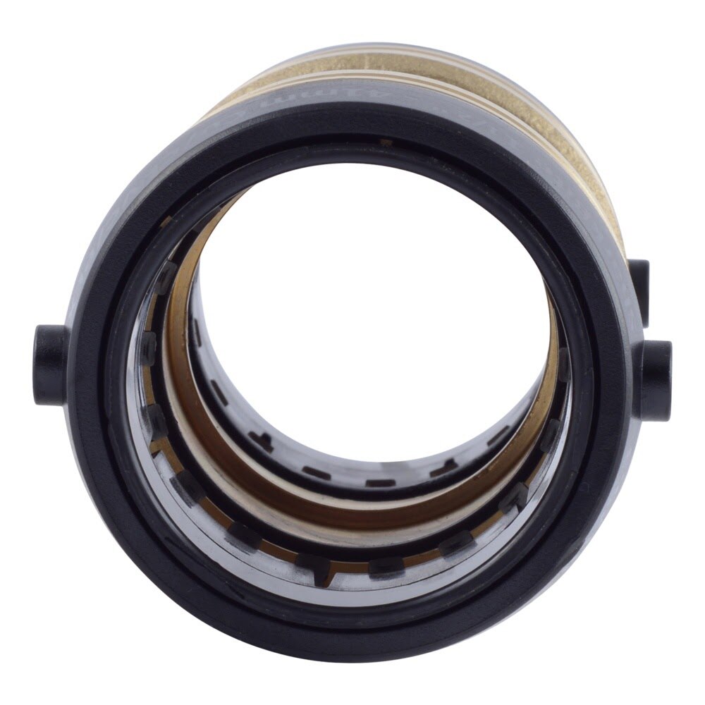 SharkBite UXL0141 1-1/2 in x 1-1/2 in Push to Connect Brass Coupling - 3