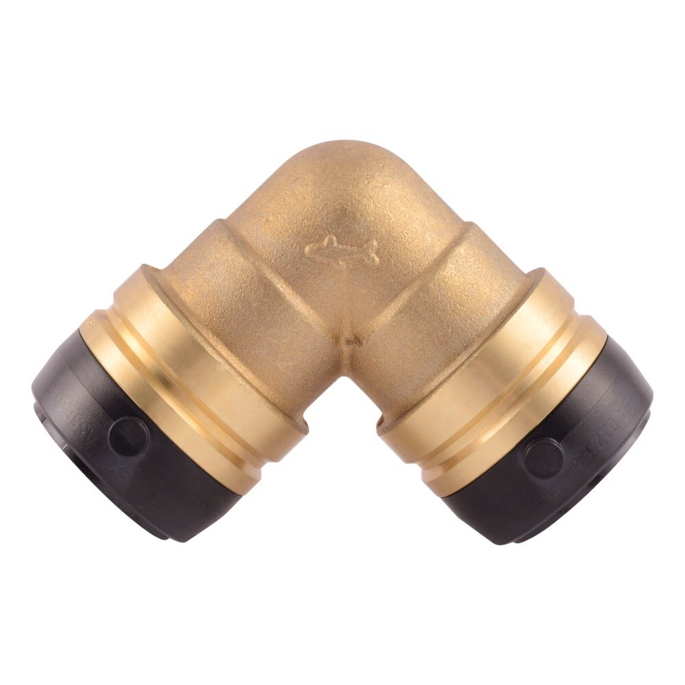 SharkBite UXL0235 1-1/4 in x 1-1/4 in Push to Connect Brass 90 Degree Elbow - 2