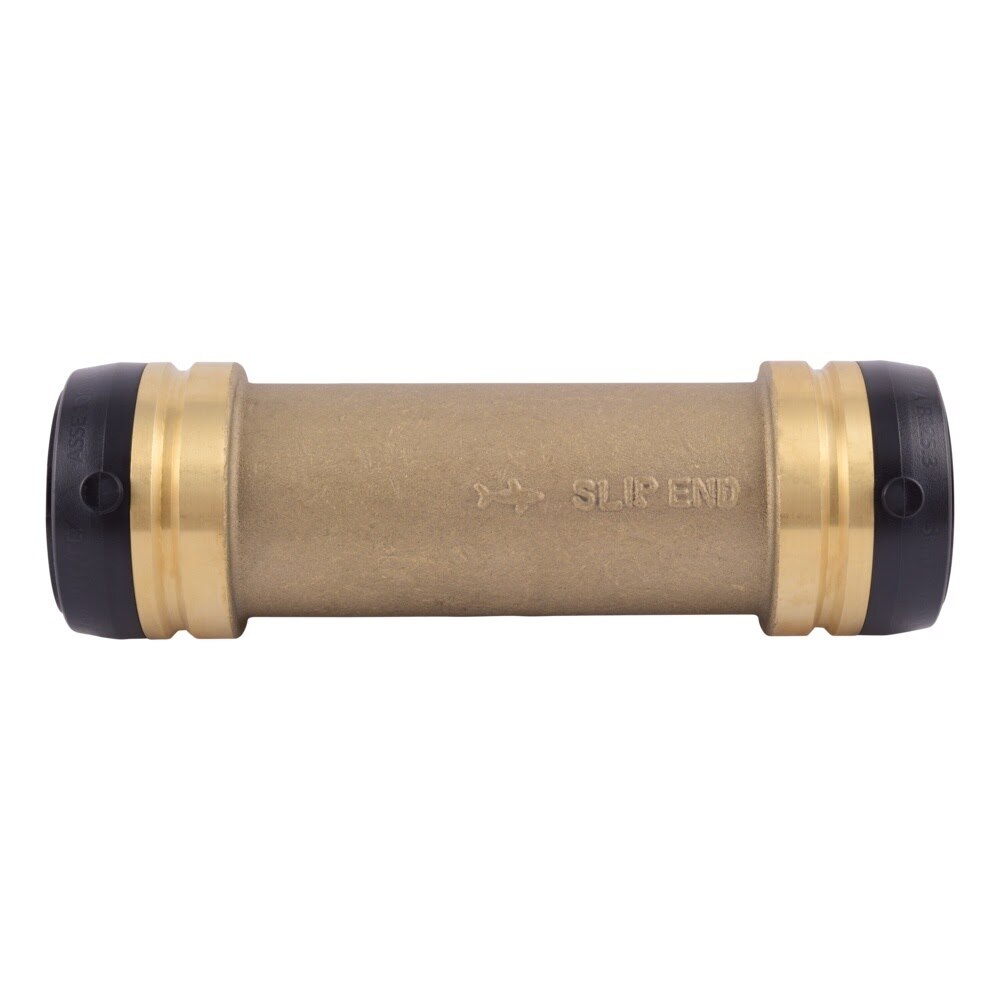 SharkBite UXL0641 1-1/2 in x 1-1/2 in Push Slip Coupling for Copper and CPVC Pipe - 2