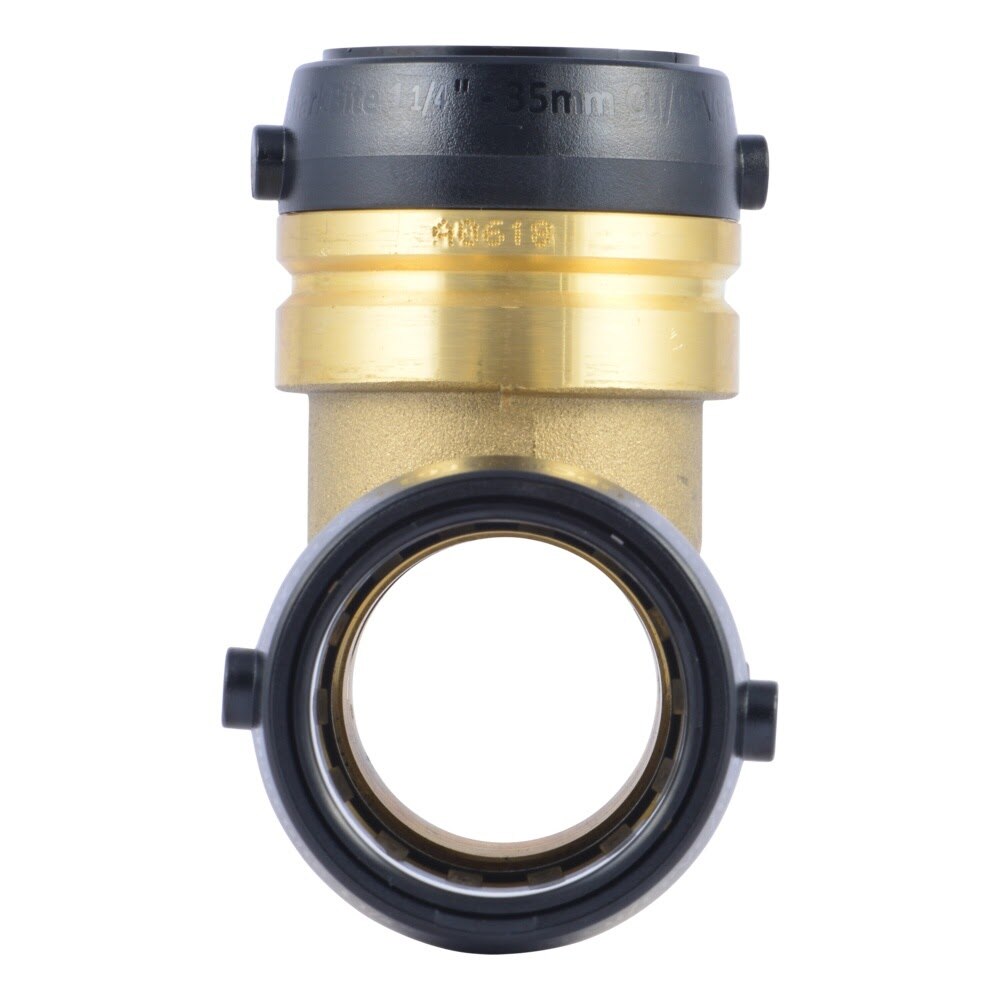 SharkBite UXL0835 1-1/4 in. x 1-1/4 in. x 1-1/4 in. Lead-Free Push-to-Connect Equal Tee - 3