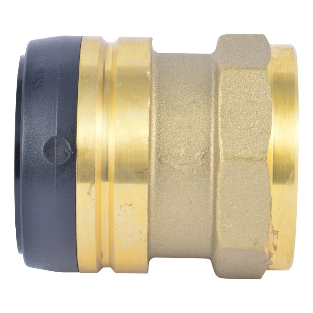 SharkBite UXL115450F 2 in. x 2 in. Brass FNPT Push Female Adapter - 2