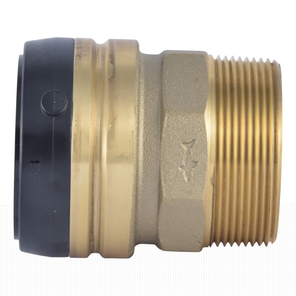 SharkBite UXL115450M 2 in. x 2 in. Push-to-Connect x MNPT Male Adapter - 2