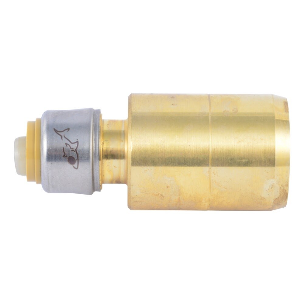 SharkBite UXL123516 1-1/4 in. x 1/2 in. Brass Push-to-Connect CTS Fitting Reducer - 2