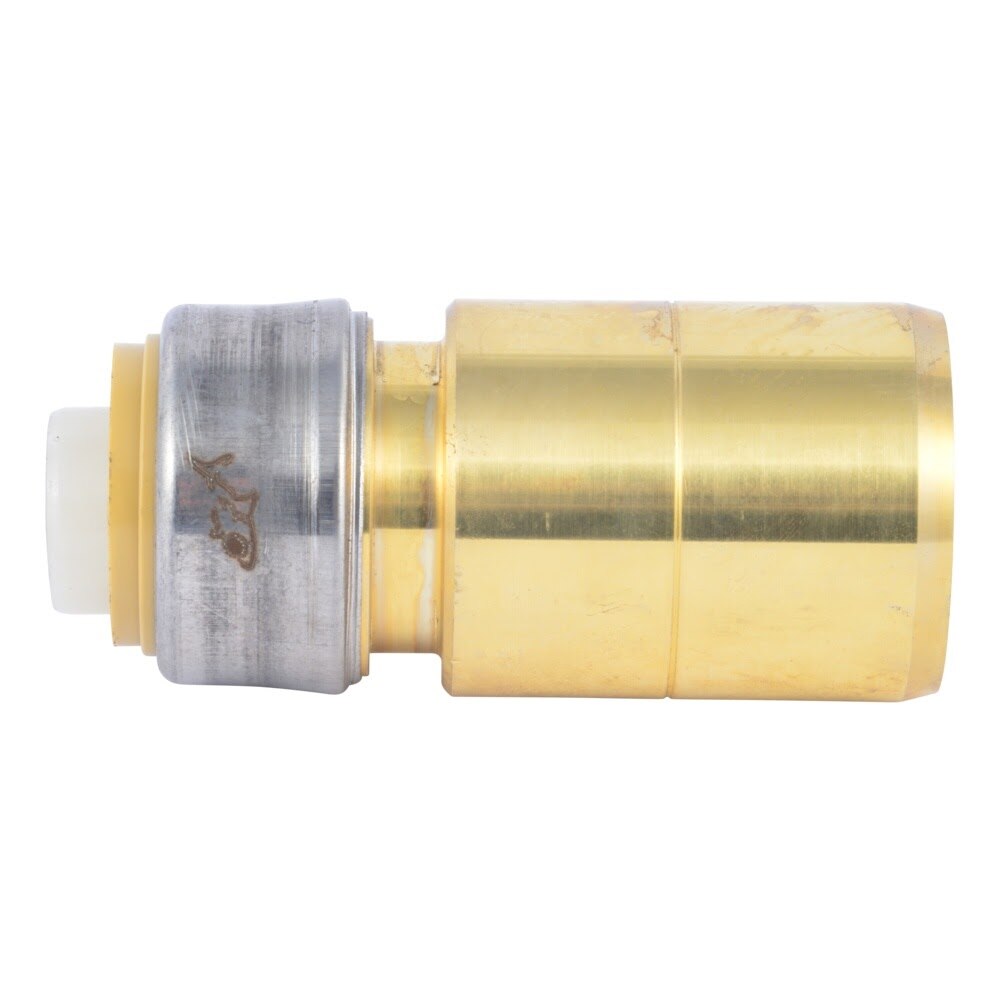 SharkBite UXL124128 1-1/2 in x 1 in CTS Lead Free Brass Push Fitting Reducer - 2