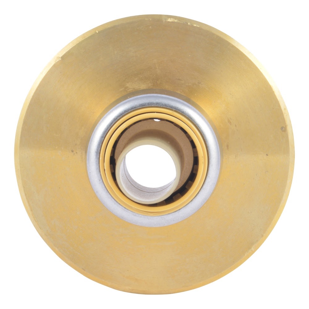 SharkBite UXL125416 2 in. x 1/2 in. Lead-Free Brass Push-to-Connect CTS Fitting Reducer - 3