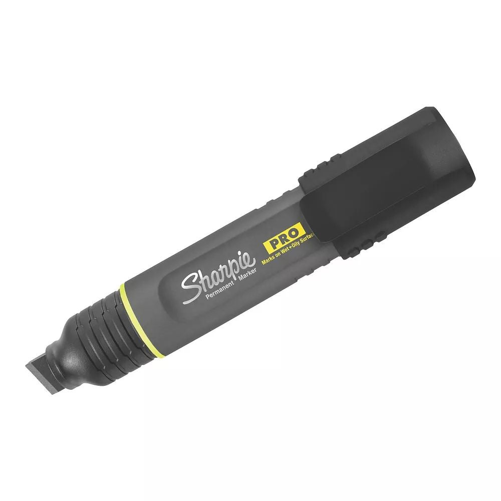 Sharpie 2018344 Sharpie PRO Permanent Marker, XL Chisel Tip, Black - 5