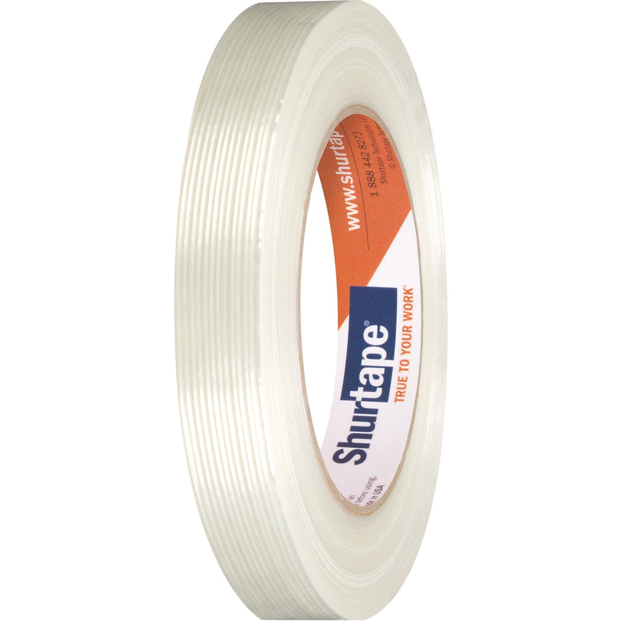 Shurtape 101229 GS 490 Economy Grade Strapping Tape, Clear, 18mm x 55m