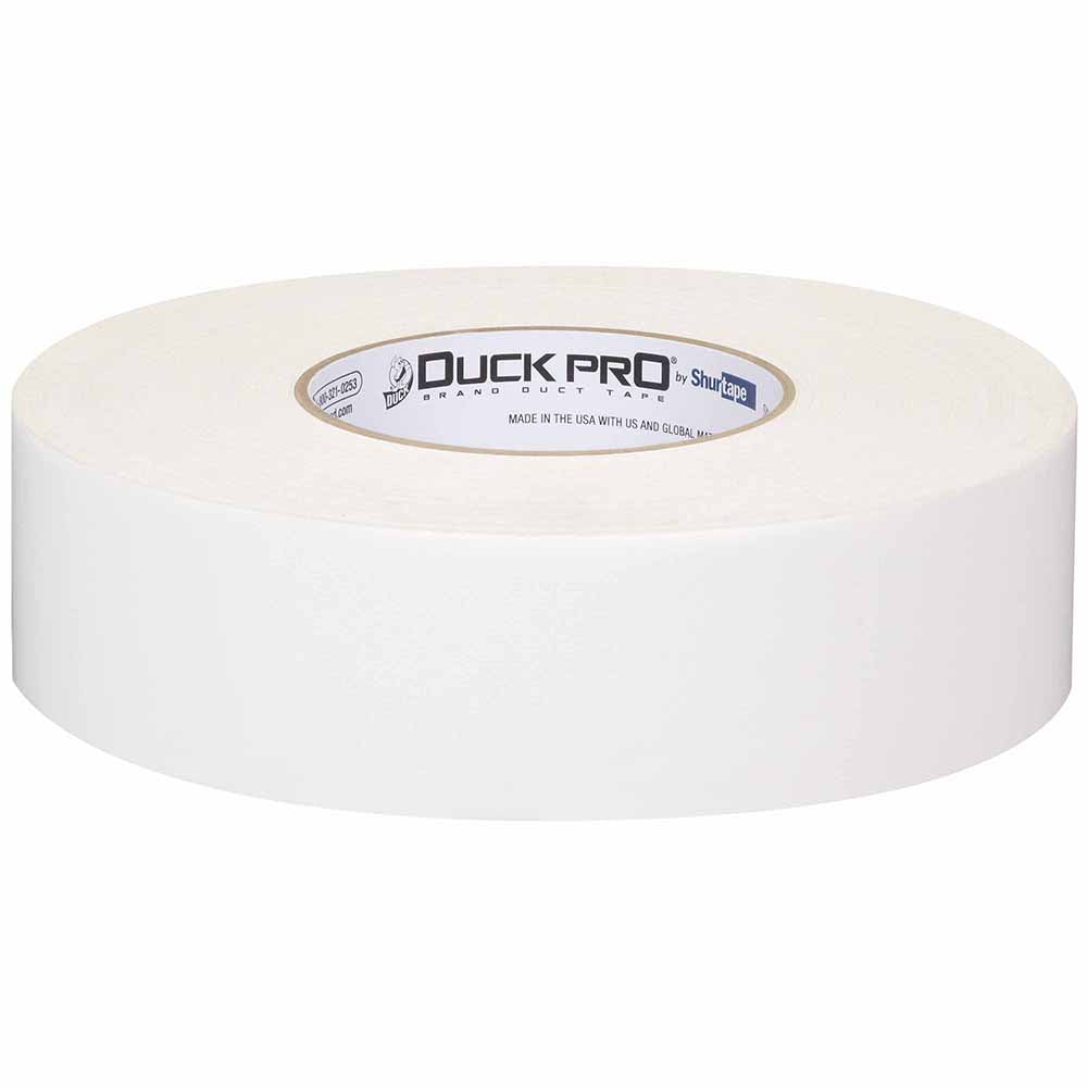 Shurtape 105488 PC 657 Duck Pro 14.5Mil 48mm x 55m White Heavy Duty, Co-Extruded Cloth Duct Tape