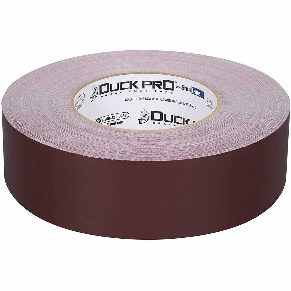Shurtape 105503 PC 618C Duck Pro 10Mil 48mm x 55m Burgundy Industrial Colored Cloth Duct Tape
