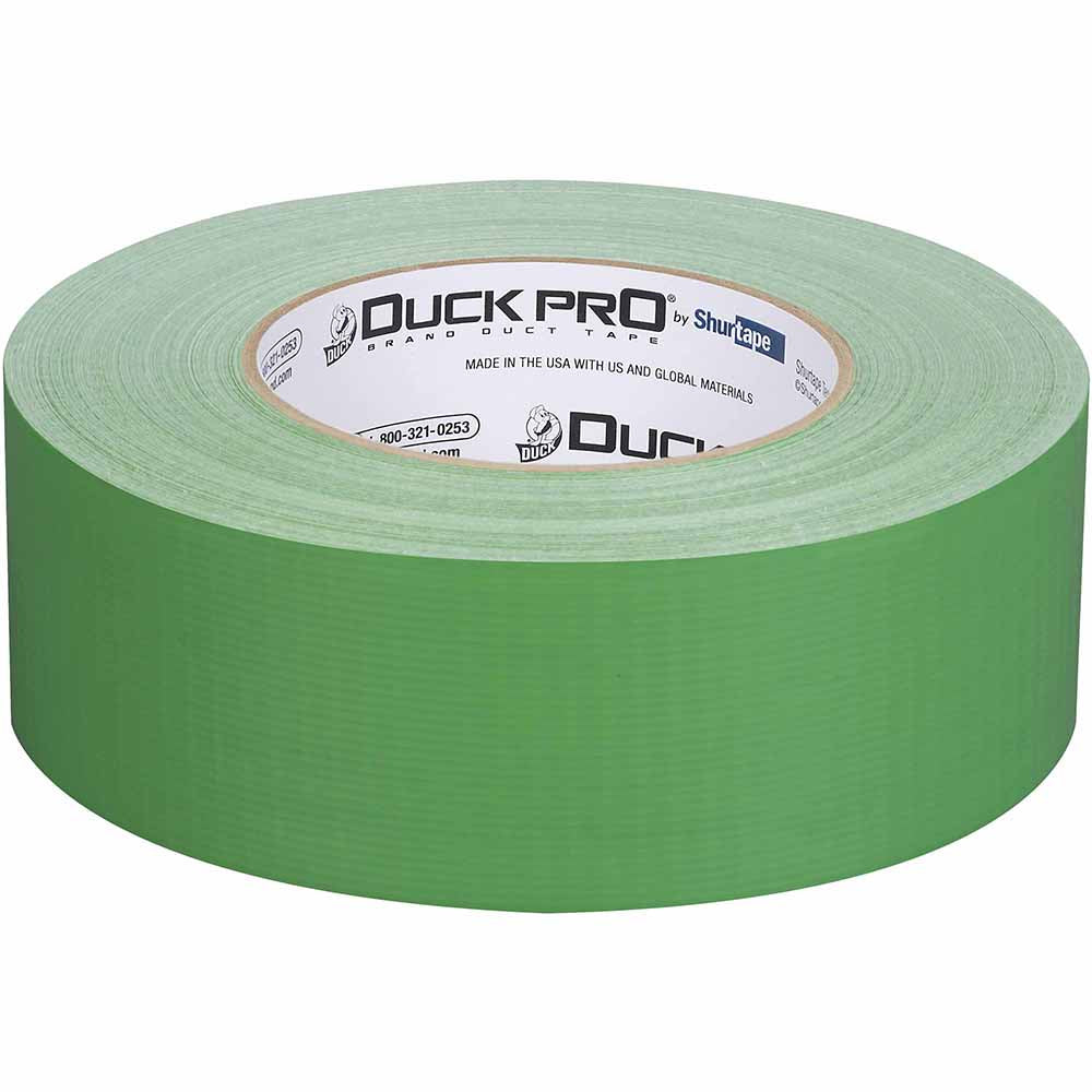 Shurtape 105507 PC 618C Duck Pro 10Mil 48mm x 55m Green Industrial Colored Cloth Duct Tape