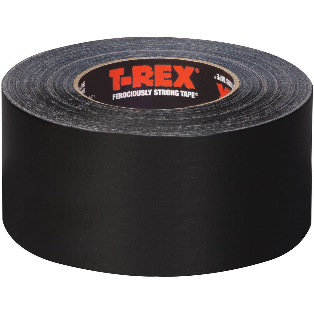 Shurtape 152504 T-REX Super-Tough Premium 3" Duct Tape, Black, 72mm x 35yd