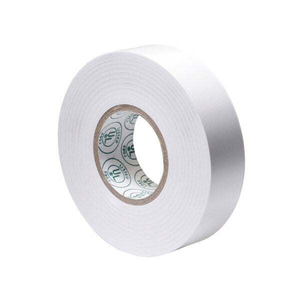 Shurtape 200783 EV 057C UL Listed Electrical Tape, White, 3/4in x 66ft