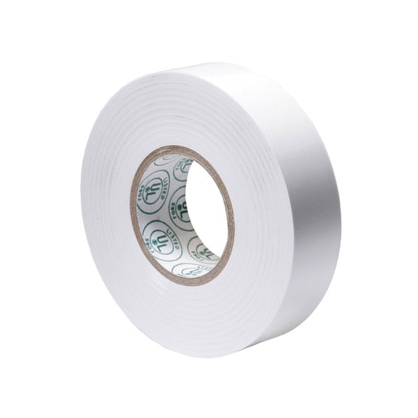 Shurtape 200783 EV 057C UL Listed Electrical Tape, White, 3/4in x 66ft