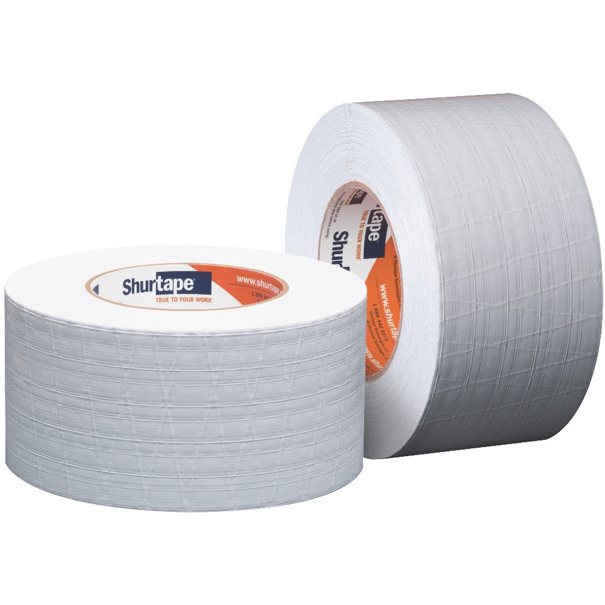 Shurtape MB100CT 72mm x 46m White Metal Building Insulation Seaming Tape 16/Case, 36cases/Pallet