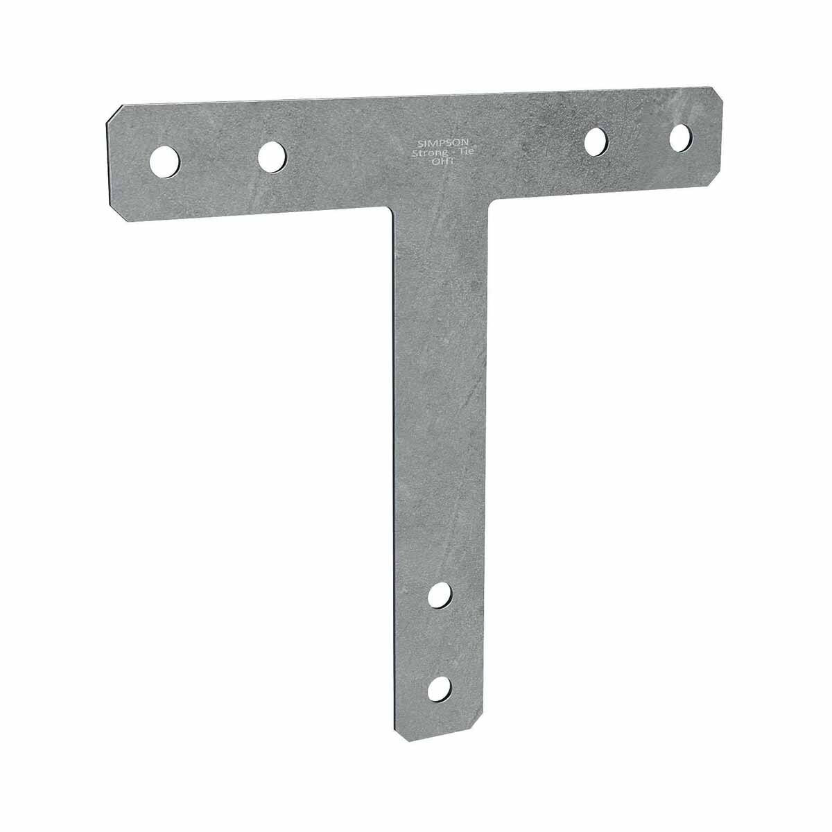 Simpson 1616HTHDG Strong-Tie Heavy-Duty 16 x 16" Hot-Dip Galvanized T Strap for Wood Connections