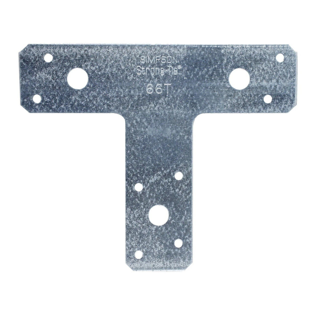 Simpson Strong-Tie 66T (6" x 5") 14-Gauge Galvanized T Strap