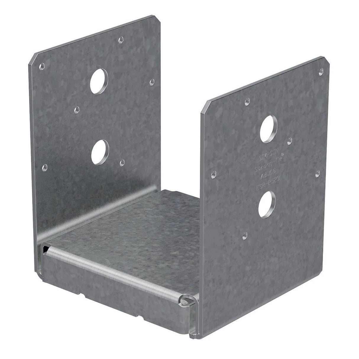 Simpson Strong-Tie ABU5-5Z (5-1/8" x 5-1/8") ABU Adjustable Post Base with Uplift - ZMAX Finish