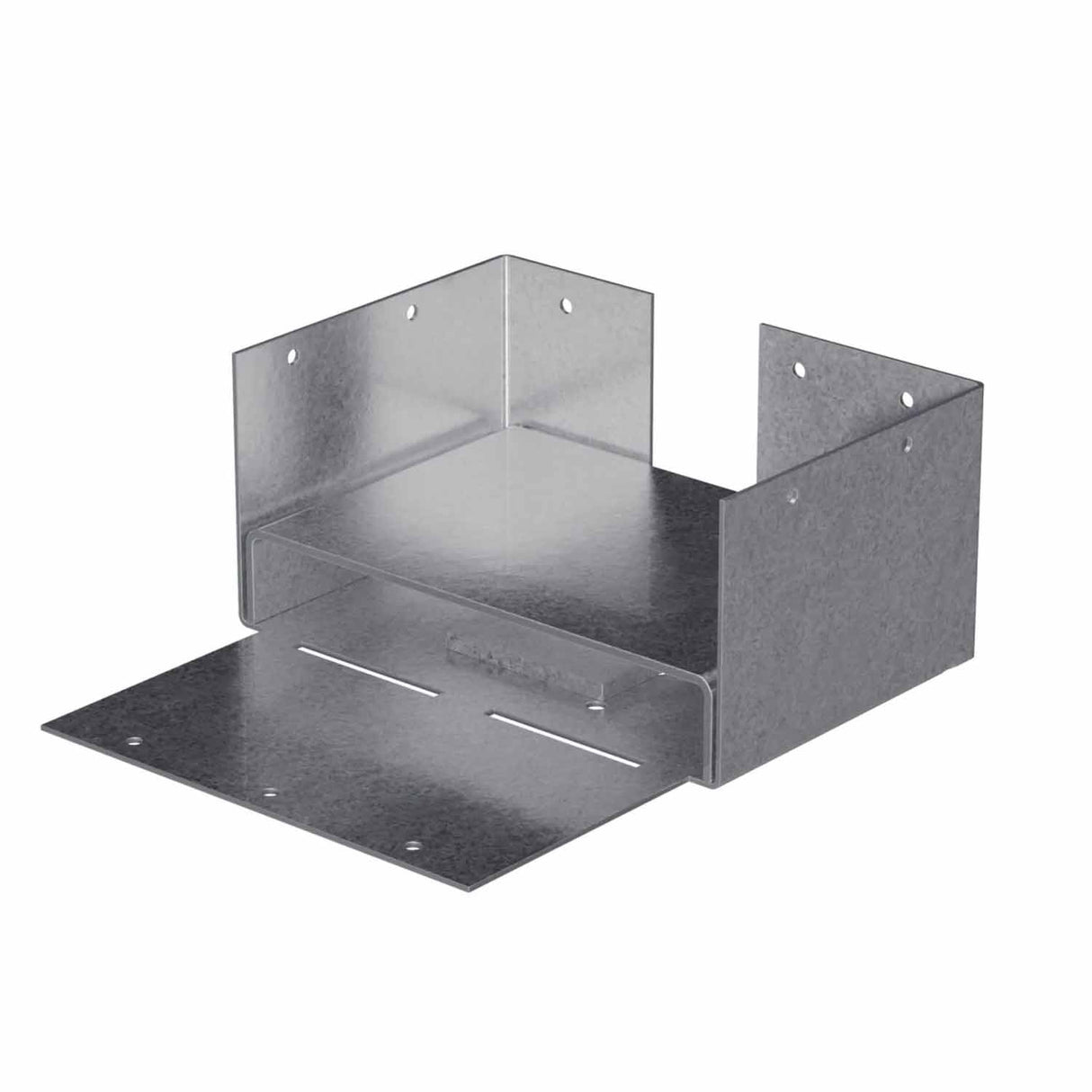 Simpson Strong-Tie ABW46RZ (Rough 4" x 6") Adjustable Post Base for Rough Lumber with ZMAX Finish