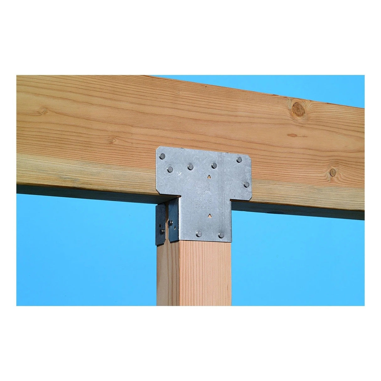 Simpson Strong-Tie AC4Z (3-9/16" x 6-1/2") 18ga AC ZMAX Adjustable Post Cap - 3