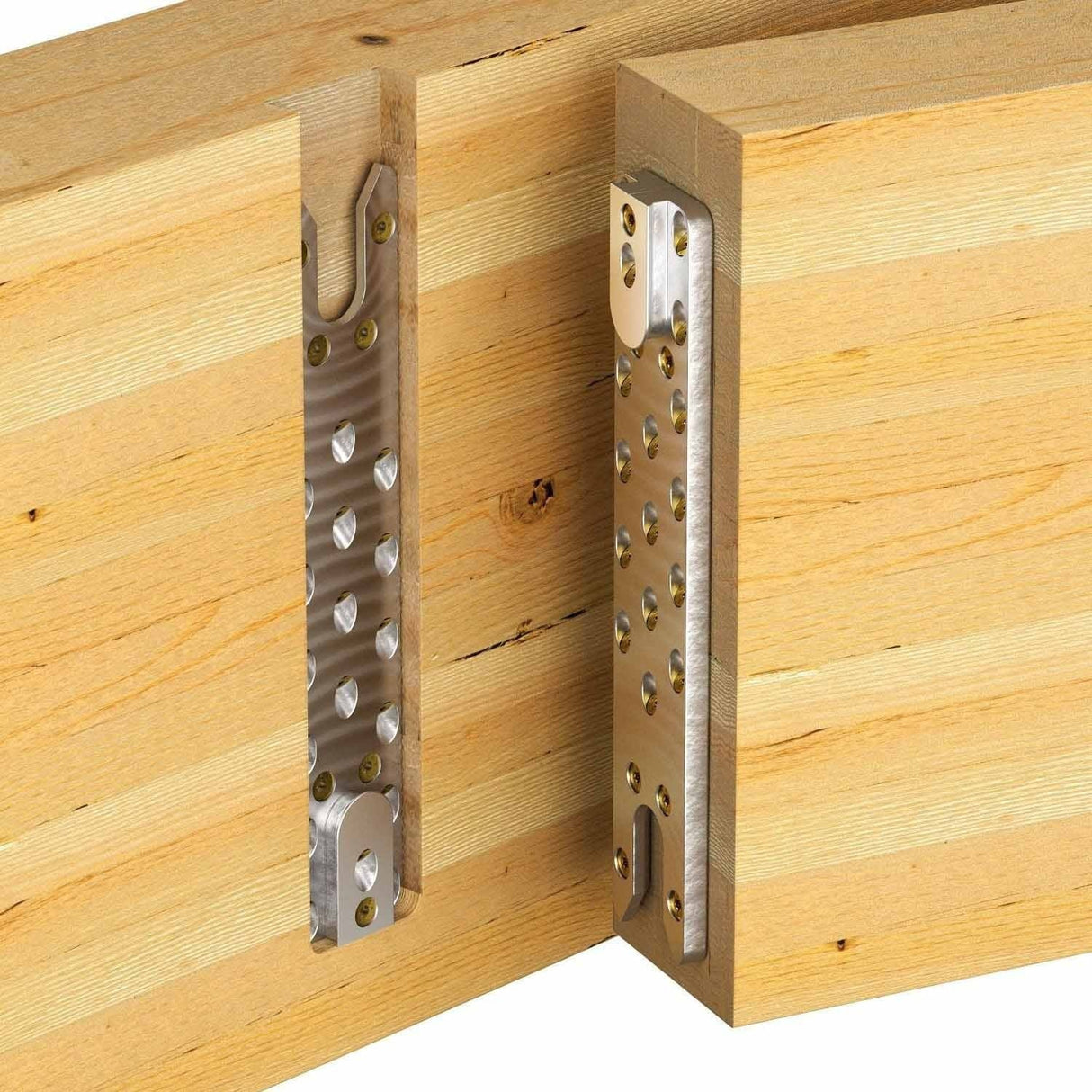 Simpson Strong-Tie ACBH3X15.37-R8 (3" x 15-3/8") Concealed Joist-to-Beam Hanger - Aluminum (8 Pack) - 4