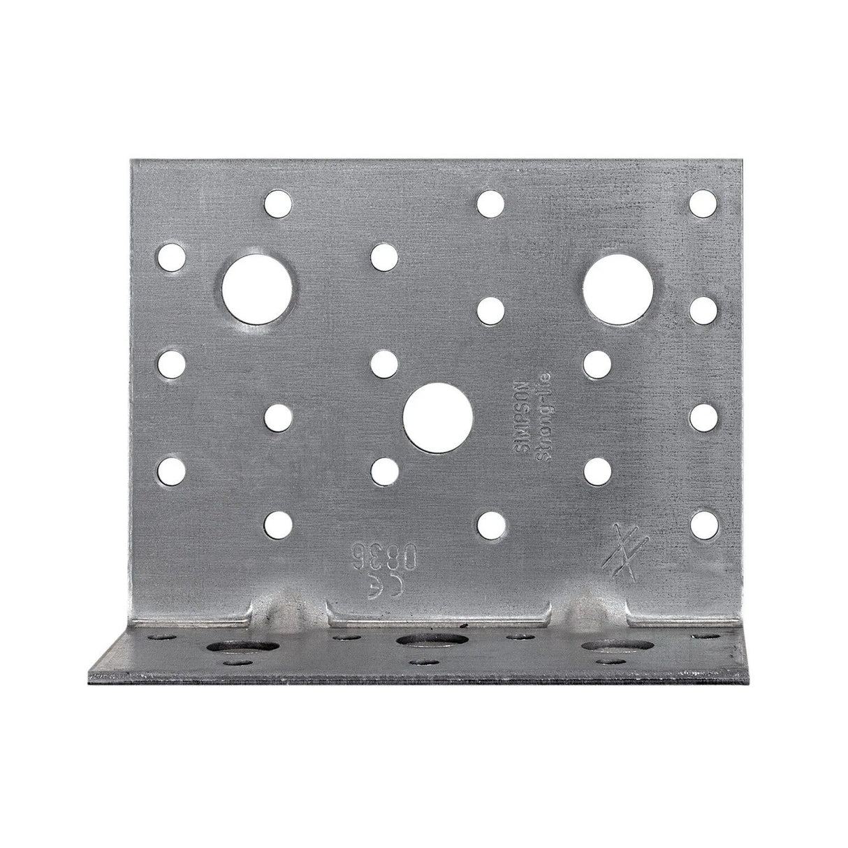 Simpson Strong-Tie AE116 (3-9/16" x 4-9/16") Cross-Laminated Timber Angle Bracket - G90 Galvanized
