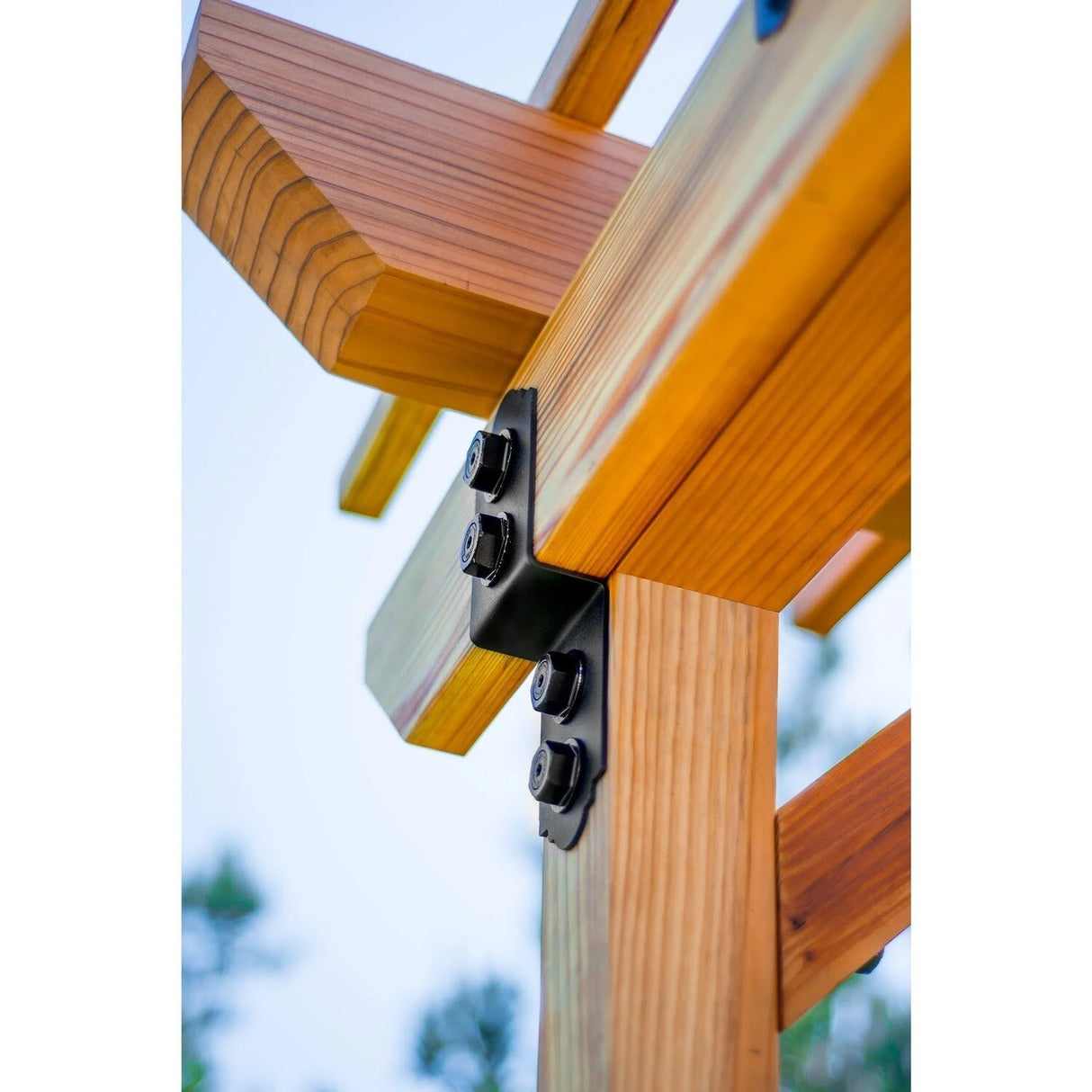 Simpson Strong-Tie APDJT2R-4 (3" x9-1/2") 12ga Deck Joist Tie - ZMAX/Black Powder Coated - 3