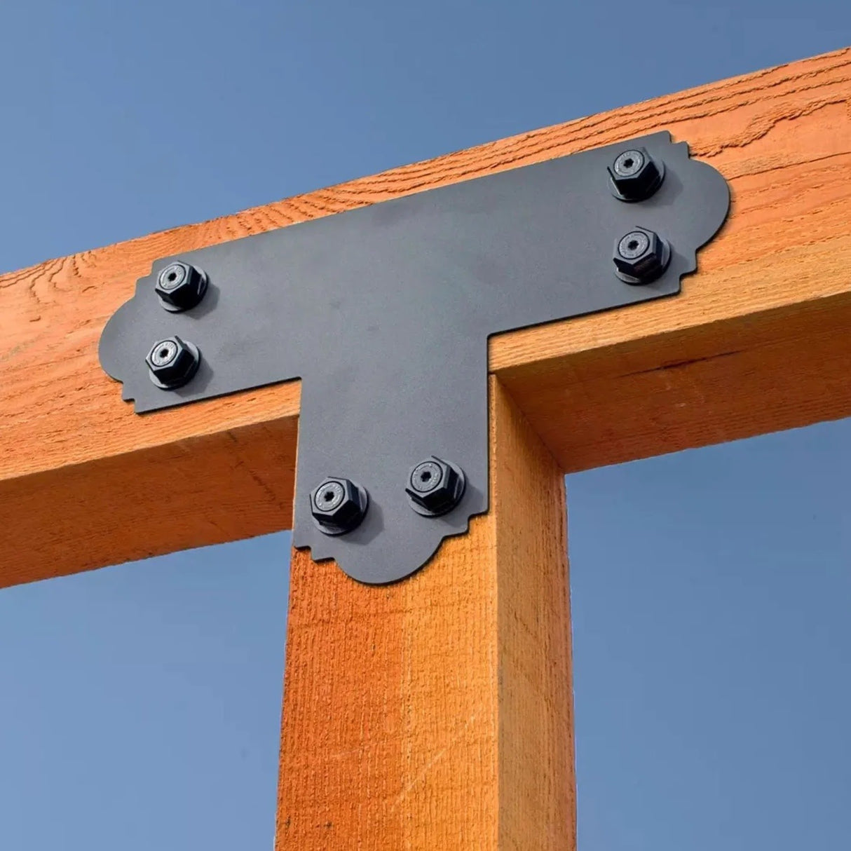 Simpson Strong-Tie APT6 Outdoor Accents Mission Collection T Strap for 6x6 - 4