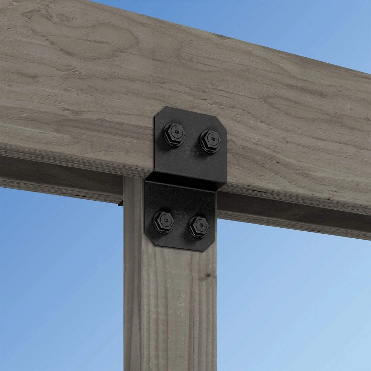 Simpson Strong-Tie APVDJT1.75-6 (1-3/4-in.) Outdoor Accents Avant Collection Deck Joist Tie for Wood - 4