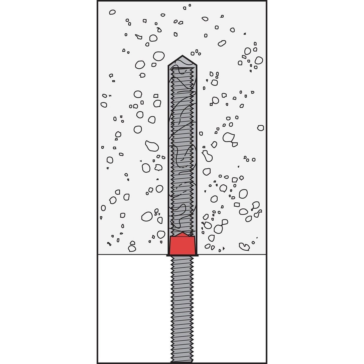 Simpson ARC125-RP25 Adhesive Retaining Cap for 1-3/8-in. Hole Diameter (25 Pack) - 4