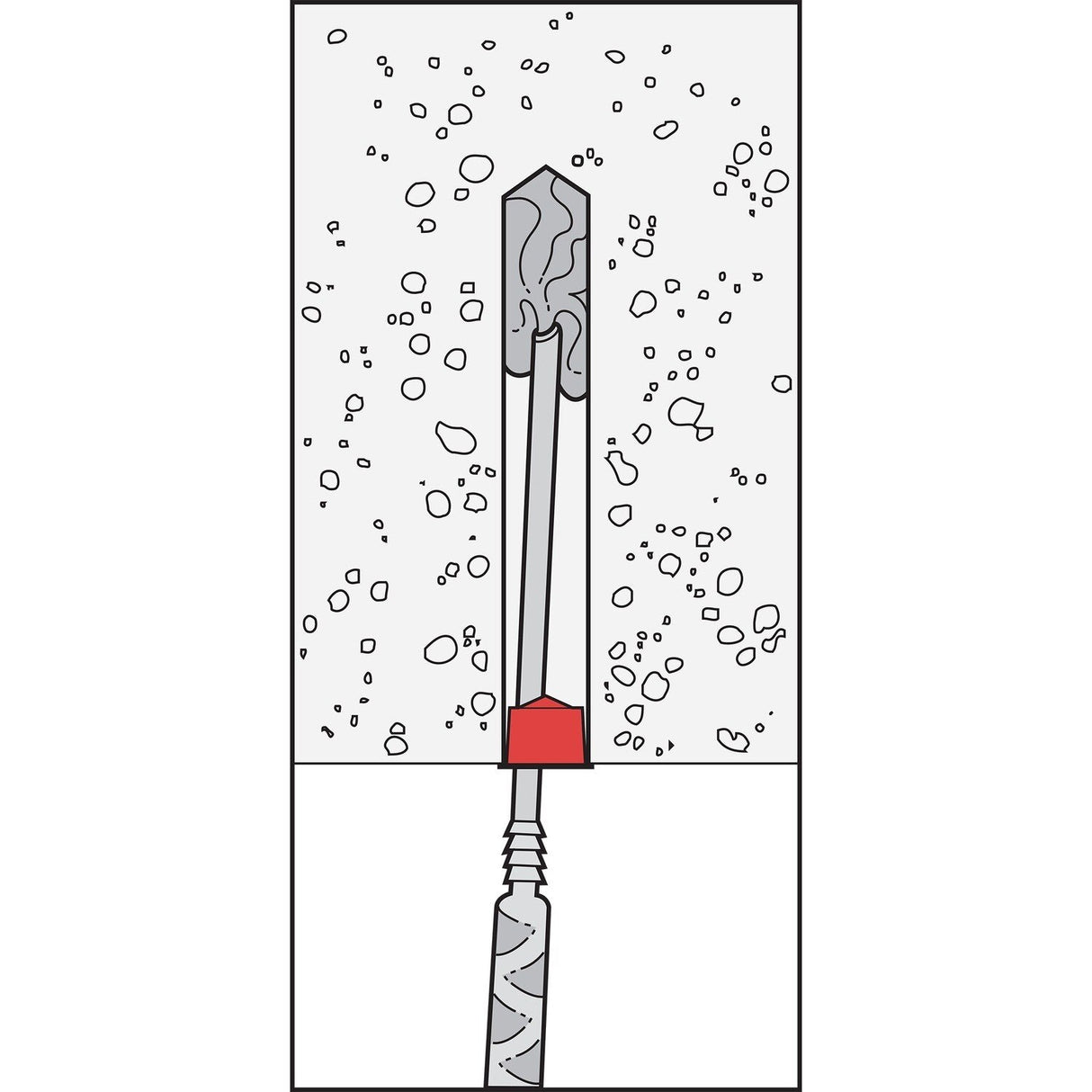 Simpson ARC125-RP25 Adhesive Retaining Cap for 1-3/8-in. Hole Diameter (25 Pack) - 5