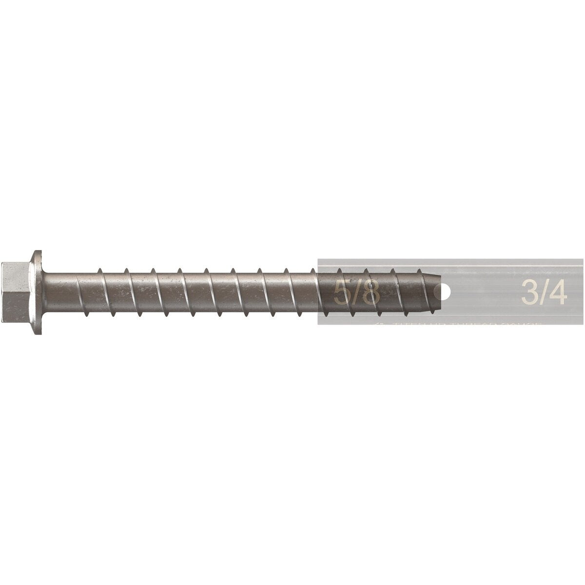 Simpson Anchors THDRG6275 Titen HD Dual-Sided Thread Gauge for 5/8 in. and 3/4 in. Anchors - 5