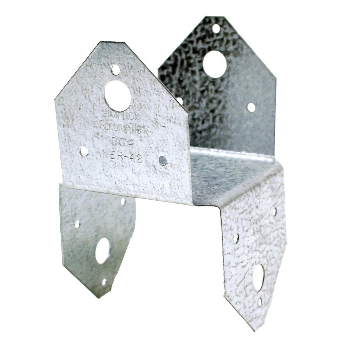 Simpson Strong-Tie BC4SS (4x) 18 Gauge Stainless Steel Post Cap