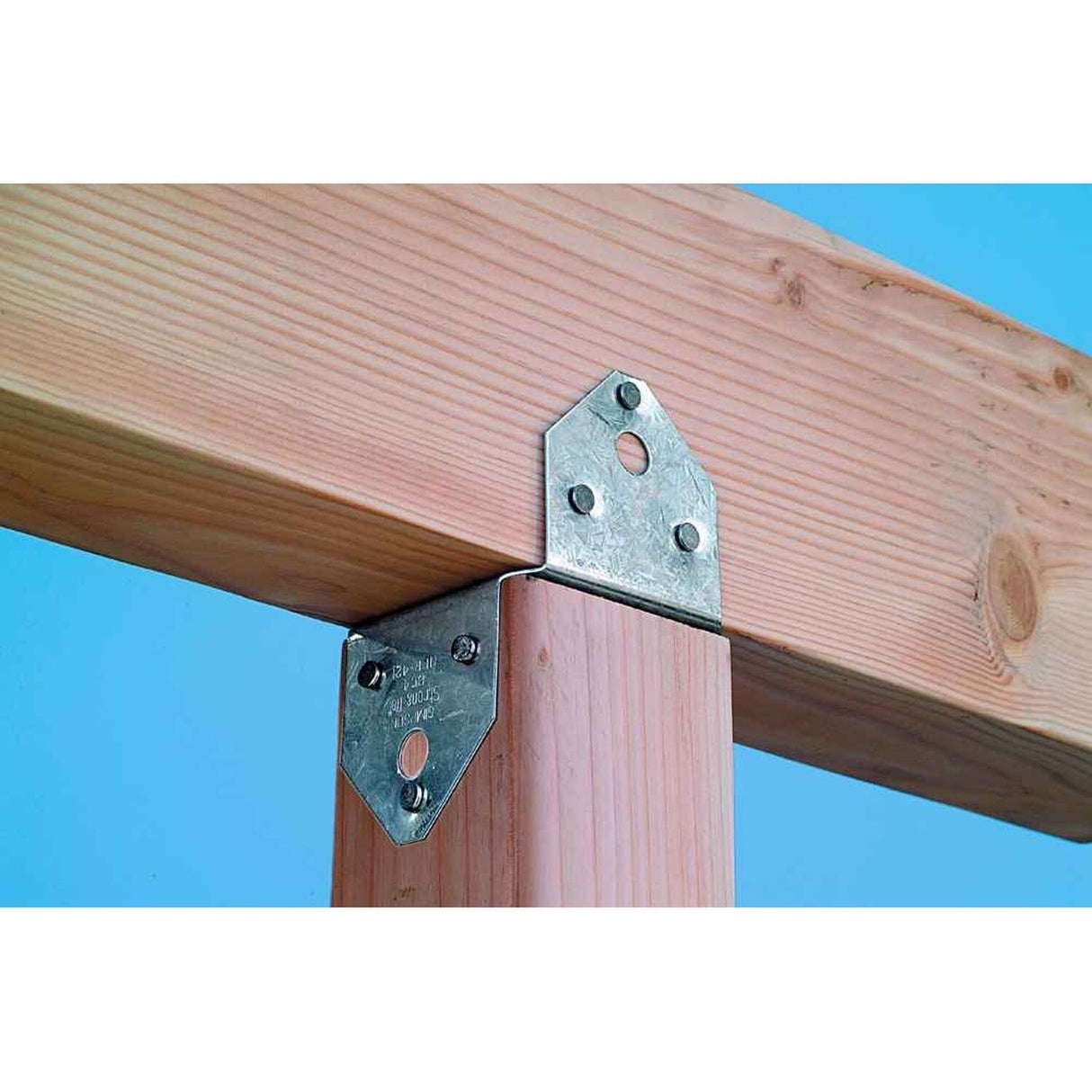 Simpson BC4 Strong-Tie Galvanized Post Cap for 4x - 4