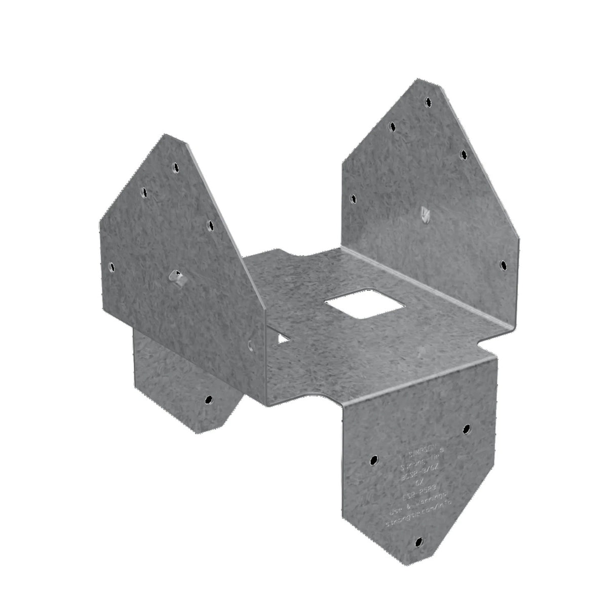 Simpson Strong-Tie BCS2-3/6 (Triple 2x Beam, 6x Post) Galvanized Post Cap - 2