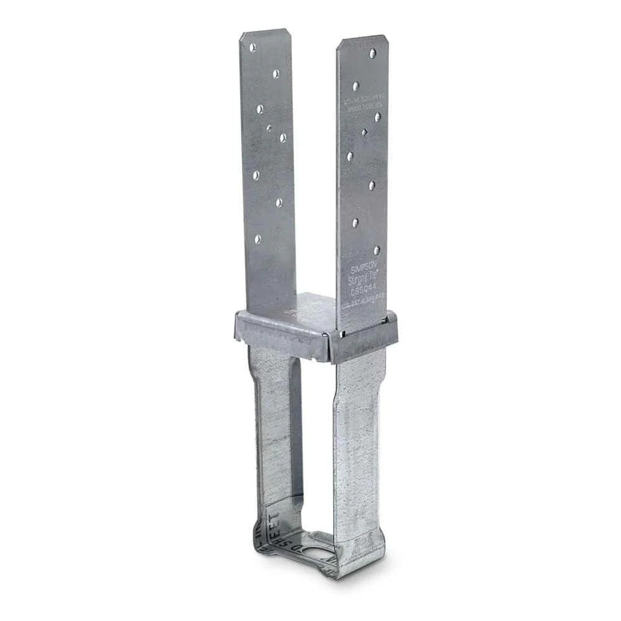 Simpson Strong-Tie CBSQ46-SDS2HDG Hot-Dip Galvanized Standoff Column Base for 4x6 with SDS Screws
