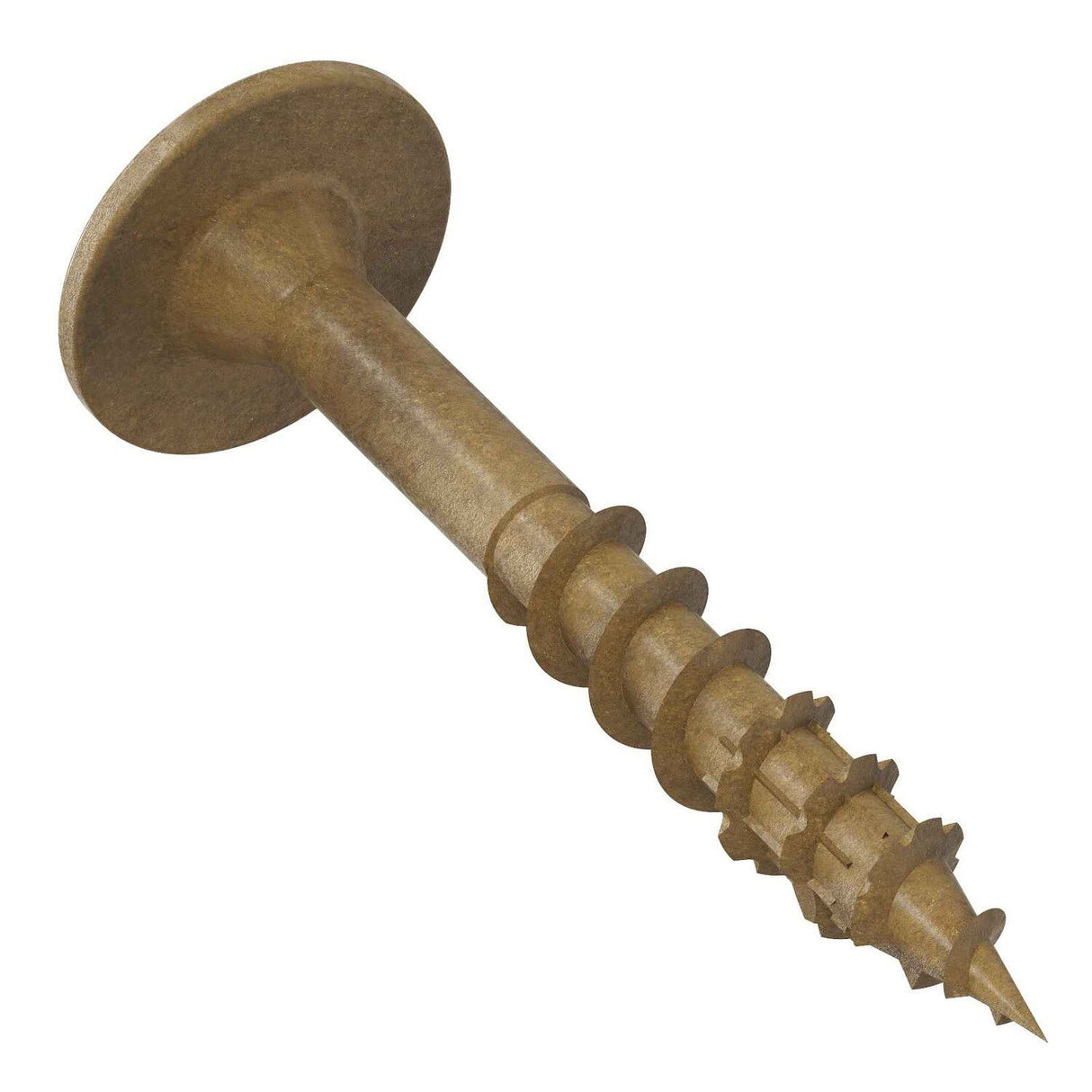 Simpson Strong-Tie CBT08114MB (#8 x 1-1/4") T20 Wafer-Head Construction Screw, Tan, Quik Guard Coating (5000 Pack) - 2