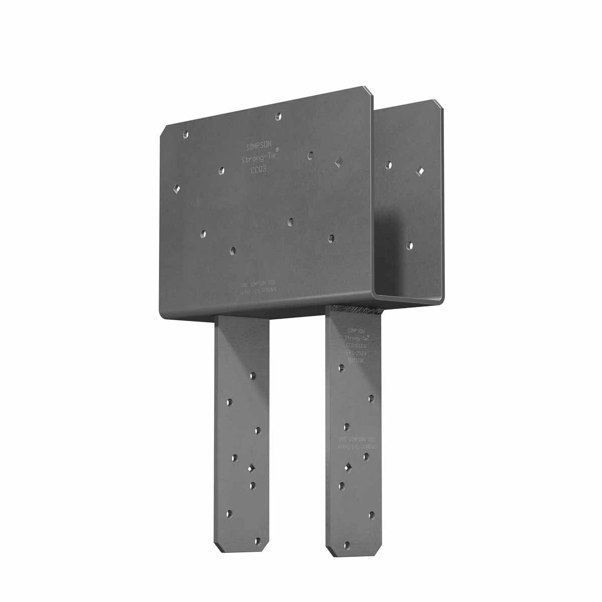 Simpson CCQ48SDS2.5 Strong-Tie Column Cap for 4x Beam and 8x Post with SDS Screws