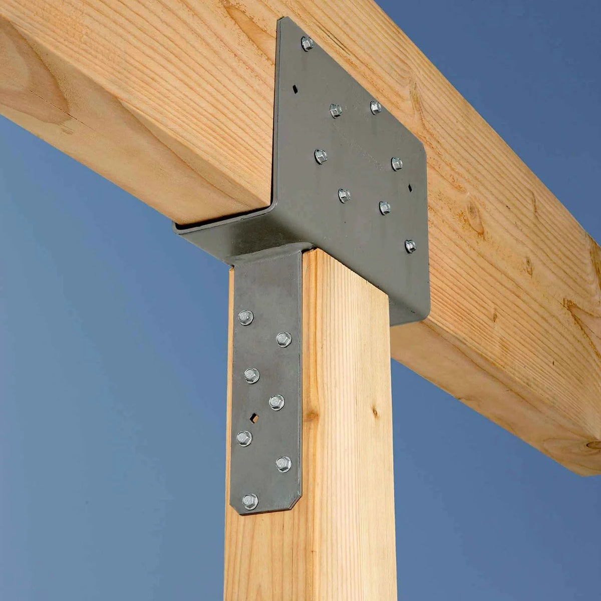 Simpson Strong-Tie CCQ64SDS2.5 (6x Beam, 4x Post) Column Cap with Strong-Drive SDS Screws - 4