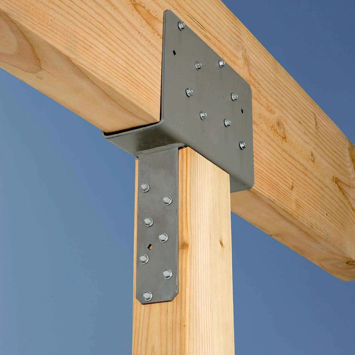 Simpson Strong-Tie CCQ64SDS2.5 (6x Beam, 4x Post) Column Cap with Strong-Drive SDS Screws - 4